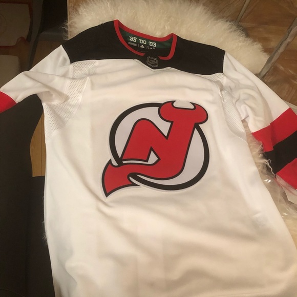 SOLD! Auth. Adidas New Jersey Devils jersey SZ S!! - Picture 2 of 15